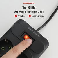 Gambar Taffware Stop Kontak USB Type C EU Plug 10A 110-250V 2500W 10 Lubang - QL-1077U / QL-1078U dari MXKomputer_NEW undefined 3 Tokopedia