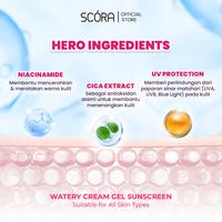 Gambar RUMUS GLOWING MTS: SCORA Bright Me Up Sunscreen 40 gr + SCORA Sheer Glow Tone Up Cream 30 gr + SCORA Moisturizer 40 gr - Niacinamide dari SCORA undefined 4 Tokopedia