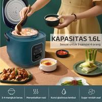 Gambar MAIMEITE Rice Cooker Magic Com Mini Portable Travel version student version Penanak Nasi 300Watt MTDFB-3-02 1.6L - HIJAU dari MAIMEITE Store undefined 3 Tokopedia
