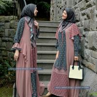 Gambar READY STOCK! Terbaru !! FREE BROCH Bahtera cinta sarimbit by kazami store | sarimbit kazami || Gamis Lebaran Syari - style 2 S/M, Taupe dari KAZAMI COVERME LH PURWOKERTO undefined 4 Tokopedia