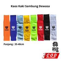 Gambar Kaki Sambung Sepak Bola Futsal Original RAXEN Nylon Premium 2 Karet - Hitam, Ukuran All Size Dewasa    kaos kakisambung - KS Raxen Hitam, All size dari Kaos Kaki Sport undefined 1 Tokopedia
