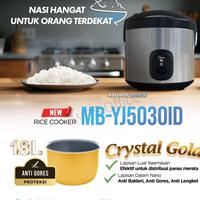 Gambar MIDEA Rice Cooker 1.8L Anti Gores  MBYJ5030ID 400Watt - coklat dari Satu Elektronik undefined 2 Tokopedia