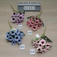 Gambar Bunga Matahari Mini 18Kuntum 6Cabang 51453 - C2 Ungu dari Jasmine Homes undefined 2 Tokopedia