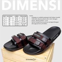 Gambar EVERNEXT Sandal Slippers Pria Sendal Selop Pria Sandal Slippers Pria Wanita Sandal Distro Pria Terbaru - ARMY, 43 dari EVERNEXT PROJECT undefined 5 Tokopedia