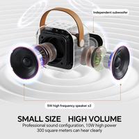 Gambar SmartBird Speaker K12 LED Karaoke Portabel Microphone Bluetooth HIFI Full Bass Stereo Sing Amplifier Speaker Home Family KTV Set - upgrade White -2Mic dari Smartbird Official Store undefined 3 Tokopedia