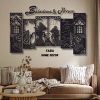 Gambar WAYANG RAMA DAN SHINTA NEW DESIGN BEAUTIFUL WALL DECOR HIASAN DINDING TEMA JAWA - PUTIH, RAMA SHINTA dari FAZIA HOME DECOR undefined 5 Tokopedia
