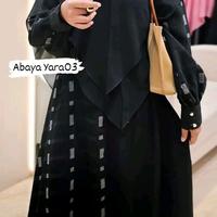 Gambar Abaya Yara Abaya Temboro khas saudi bedonesem ori by aniezza colection - s ld 96 pb 125, yara01 dari Abaya Aniezza Collection undefined 3 Tokopedia