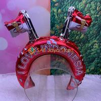 Gambar (50 PCS) BANDO BALON MERAH PUTIH HUT RI 17 AGUSTUS MOTIF BENTUK LOVE DAN BENDERA / BANDO AGUSTUSAN - 50-GARUDA POLOS-LOVE dari SAE Jaya Store undefined 5 Tokopedia