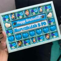 Gambar Coklat ucapan Happy graduation sekat 5x7 dari irza chocolates_NEW undefined 1 Tokopedia