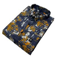 Gambar kemeja lengan pendek pria motif terbaru - kemeja printing pria keren - kemeja Katun Kerja dan Santai Baju - kemeja 1, L dari Tanjiro Store undefined 2 Tokopedia
