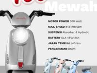 Gambar Selis Uwinfly T60 Sepeda Listrik Uwinfly T60 48V/12Ah - GREY dari Bogor Solution Electronic undefined 3 Tokopedia