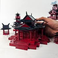 Gambar Kuil Jepang Miniatur Rumah Hiasan / Dekorasi Aquarium Aquascape Paludarium - A dari Aquariumin undefined 3 Tokopedia