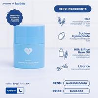 Gambar [BELI 2 LEBIH HEMAT] Harlette Oatmilk Sleeping Mask | Acne Prone, Dry, Combination, Troubled Skin, Melembapkan, Hydrating, Night Cream, Moisturizer, Moisturiser, Skincare - Sleeping Mask dari Harletté undefined 2 Tokopedia