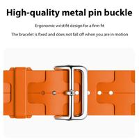 Gambar Strap Huawei GT 4 46MM GT4 Tali Jam Model H-Pattern Silicone Rubber - Brown dari JakeyOnlineShop undefined 4 Tokopedia