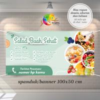 Gambar Spanduk Hijau Klasik Promosi Pecel Lele Banner dari Bunglon Onlineshop undefined 3 Tokopedia