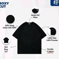 Gambar KAOS BOXY yang lagi virral di tiktok - Biru, L dari Strongklin undefined 5 Tokopedia