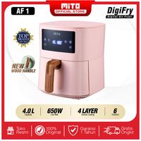 Gambar MITOCHIBA Air Fryer Digital 4 Liter - AF1 - MERAH MUDA dari Utama Electronic undefined 3 Tokopedia