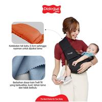 Gambar GENDONGAN BAYI SAMPING INSTAN 4 IN 1 PRESTIGE SERIES - DIALOGUE BABY - PINE GREEN dari Perlengkapanbayimurahh undefined 4 Tokopedia