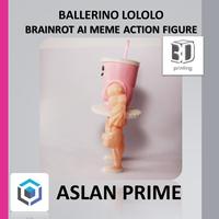 Gambar BALLERINO LOLOLO ARTICULATED ACTION FIGURE 3D Print Mainan Toy Viral Italia Italian Brainrot Anomali Anomaly Karakter Character Meme Memes Frappe Muscular Human Arms Legs Minuman Berotot Manusia Tangan Kaki Lengan Balerina Ballerina Ballet Dancer Penari dari Aslan 3D Prime undefined 3 Tokopedia