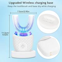 Gambar Sonic Toothbrush Teeth Whitening U Shape Type Toothbrush 360 Degree Ultrasonic Silicone Automatic Electric Soft Toothbrush - Pink dari PANPANG BEBEK TERRRBARRRU undefined 3 Tokopedia