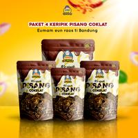 Gambar CIKUKEUN - Paket Keripik Pisang Coklat Bundling 4 Lumer Viral Renyah Manis Cemilan Food Snack Pedas Kripik Makanan Cokelat Chips dari Cik Emam undefined 1 Tokopedia