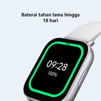 Gambar Redmi Watch 5 Active Smartwatch 2.0 inch HD Display Hyper OS 140 Sport Modes 5ATM Water Resistant - Black dari atlanticcellular undefined 4 Tokopedia