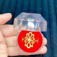 Gambar Cincin Motif Bunga Lapis Kristal - Model Terbaru - 5 dari Gallery lapis kristal undefined 4 Tokopedia
