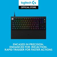 Logitech G PRO X2 RAPID TKL Tenkeyless 8K Magnetic Analog Rapid Trigger Gaming Keyboard with OLED Display - foto 2