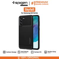 Gambar Case For Samsung Galaxy S23 Ultra Plus Caseology by Spigen Skyfall Slim Clear Casing - Matte Black, S23 Ultra dari Spigen Indonesia undefined 1 Tokopedia