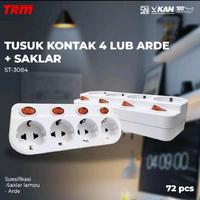 Gambar TRM trm STOP KONTAK STEKER T MULTI 1LB /2LB /3LB /4LB MERK TRM / UTICON - 1 LUBANG dari M QUEEN undefined 2 Tokopedia