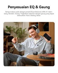 Gambar Hollyland Lark A1 Duo USB-C Wireless Microphone for Smartphone Android / iPhone / iPad / Action Camera / Laptop With Noise Cancellation 48kHZ / 24-bit High Fidelity 54 Hour Battery Life Type C With Charging Case dari HangOn Official Store undefined 4 Tokopedia