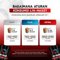Gambar Linden Nutrition Lin-Mass Gainer 8 Kg Linmass Weight Protein Isolate dari suplemenfactoryid undefined 4 Tokopedia