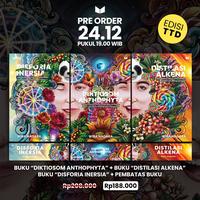 Gambar Paket Bundel Diktiosom Anthophyta / Distilasi Alkena / Disforia Inersia + TTD - Wira Nagara puisi sajak patah hati - PAKET 1 dari Jbbookstore undefined 1 Tokopedia