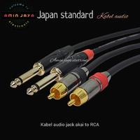 Gambar Satu set kabel jack rca to jack akai mono quality product - 3 METER dari Amin Jaya Electronic undefined 1 Tokopedia