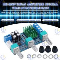 Gambar EELIC MDL-XHM567 Papan amplifier daya audio digital dua saluran daya tinggi papan penyesuaian treble dan bass 2x80w tegangan sumber daya listrik dc 12-24v dengan tipe chip TPA3116D2 dari rockabyee undefined 4 Tokopedia