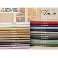 Gambar PREODER KAIN SPREI TENCEL FRANCO JAQUARD POLOS 80S KING KOIL - 90x200, 25cm dari FausiRodiana undefined 2 Tokopedia