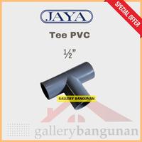 Gambar Tee PVC 1/2 in Inch Dim Dm Sambungan Pipa T Sok Fitting Tiga Per Empat Perempat dari Gallery Bangunan_NEW undefined 1 Tokopedia