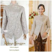 Gambar Atasan Kebaya Janggan Fukuro Kebaya Modern terbaru Outfit Wisuda Remaja Baju Pesta Kondangan Pernikahan Kebaya Lamaran Tunangan - Dusty, Atasan Kebaya Saja Size S  dari Solo Batik Store_NEW undefined 1 Tokopedia