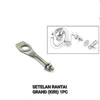 Gambar Setelan Rantai Grand KIRI Lubang Besar (Harga Per 1 PCS) Stelan Rante Anting Anting Chain Adjuster Arm Arem + Plat Lubang Besar Astrea Prima Legenda Supra Lama Tromol 100cc Supra X Lama Supra Fit Lama Supra XX - Not Specified dari KAWAKIBI PART undefined 1 Tokopedia