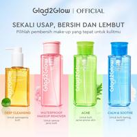 Gambar GLAD2GLOW MICELLAR WATER PEMBERSIH MAKE UP PERFECT VITA C MADAGASCAR CLEANSING OIL CHERRY BLOSSOM BETAINE MUGWORT SALICYLIC ACID ACNE YUJA VITAMIN C GLOW BRIGHTENING TREMELLA 130ML 300ML PEMBERSIH WAJAH MAKE UP REMOVER GLAD 2 GLOW G2G AIR MISELAR  MUKA - 130ML CHERRY BLOSSOM dari Toko Obat Palembang Bandung undefined 2 Tokopedia