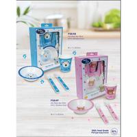 Gambar Baby Safe Meal Set 4 Pcs (Peralatan Makan Bayi) FS64 - Biru dari Ayenbabyshop undefined 1 Tokopedia