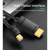 Gambar Vention Kabel Conveter Mini DisplayPort MiniDP to HDMI FullHD 1080 HAB dari Mall IT Medan undefined 5 Tokopedia