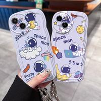 Gambar Casing Hp Untuk Samsung Galaxy A25 5G A15 4G A15 5G Casing Hp gelombang Kasing Kesing Cesing Softcase Case Kartun Astronot Lucu Dengan rantai - Gaya1, Samsung A25 5G dari Xryee undefined 3 Tokopedia