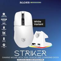 Sades Striker Ultra-lightweight Tri-mode Wireless Gaming Mouse with Charging Dock - foto 3