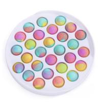 Gambar KS01 - Pop It Collaboration Kolaborasi ple Dimple New Model Fidget Toy Mainan Anak  2021 Toys Kid - New Square Rainbow dari krucilstore001 undefined 3 Tokopedia