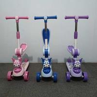 Gambar TERLARIS Scooter Mainan Anak / Scooter 2 in 1 Musik Motif Kuromi dari arumanies5 undefined 5 Tokopedia