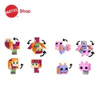Gambar Minecraft Alex in Leather Armor and Pink Axolotl - Mainan Action Figure Permainan Toy dari Mattel Indonesia_NEW undefined 2 Tokopedia