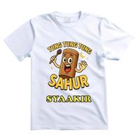 Gambar Kaos Gambar Tung Tung Tung Sahur Anak Laki-Laki Perempuan Free Nama sendiri Fashion - Hitam, XS dari syaakirstore undefined 4 Tokopedia