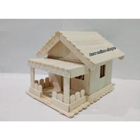 Gambar Kerajinan Miniatur Rumah Adat Betawi Dari Stik Es Krim dari komar28 undefined 2 Tokopedia