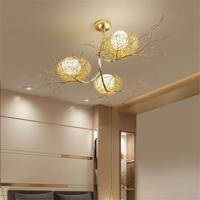 Gambar Post Modern Bird's Nest Pendant Lamp Egg Glass Ball Chandelier dari Ikhlass street undefined 5 Tokopedia